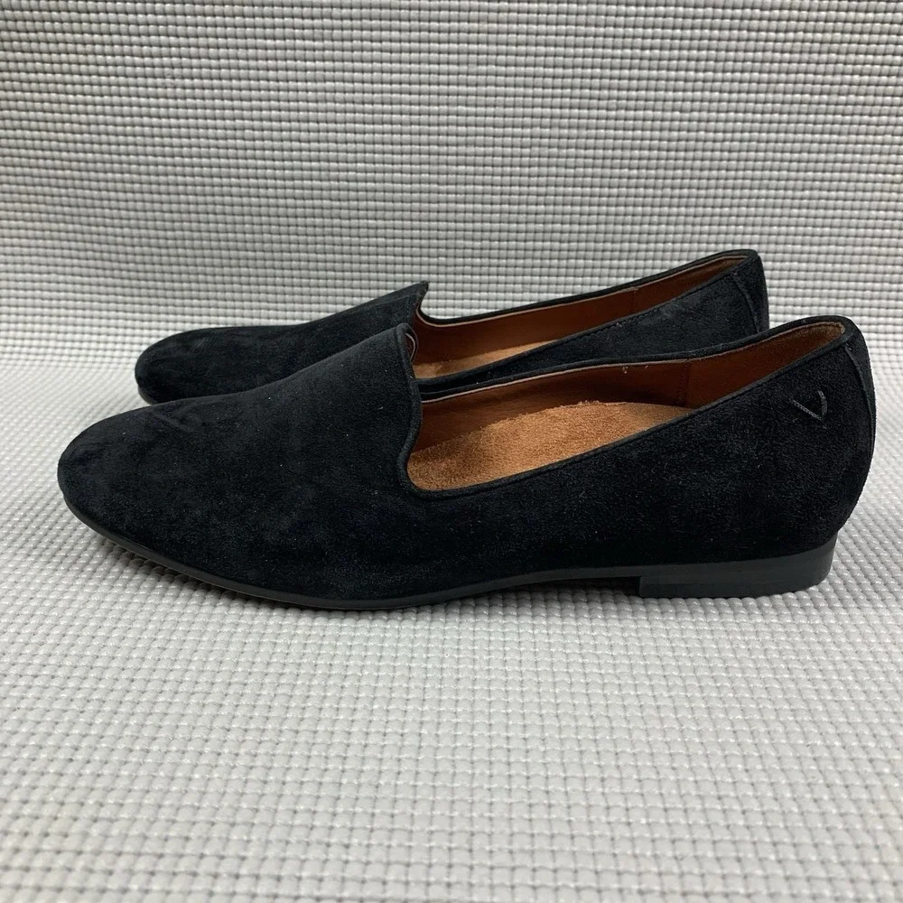 Vionic Women's Willa Loafers Size 7 Black Suede